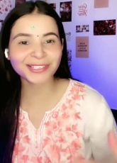 Rashmika Rosi Premium Live Showing Boobs