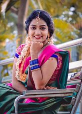 South Actress Lavanya Manickam oil Massage on Cock