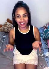 Veena Thara Topless and Clear Nipple Show